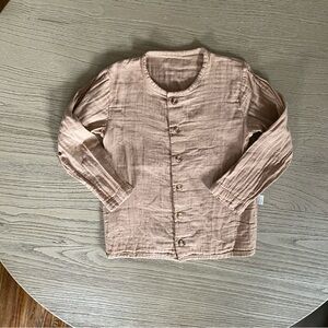 Poudre Organic cotton gauze shirt